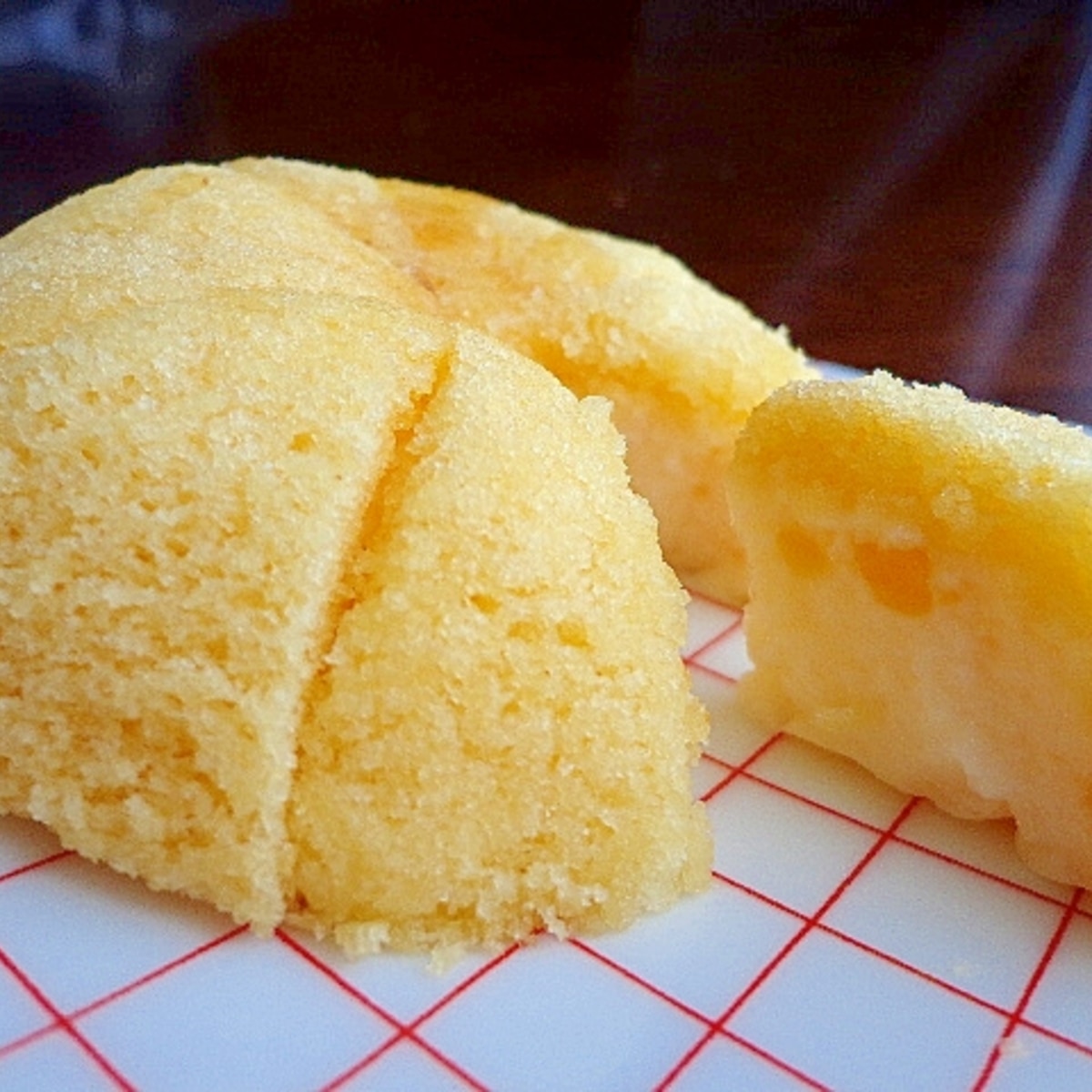 フルーチェ De カステラドームケーキ レシピ 作り方 By Sundisk 楽天レシピ